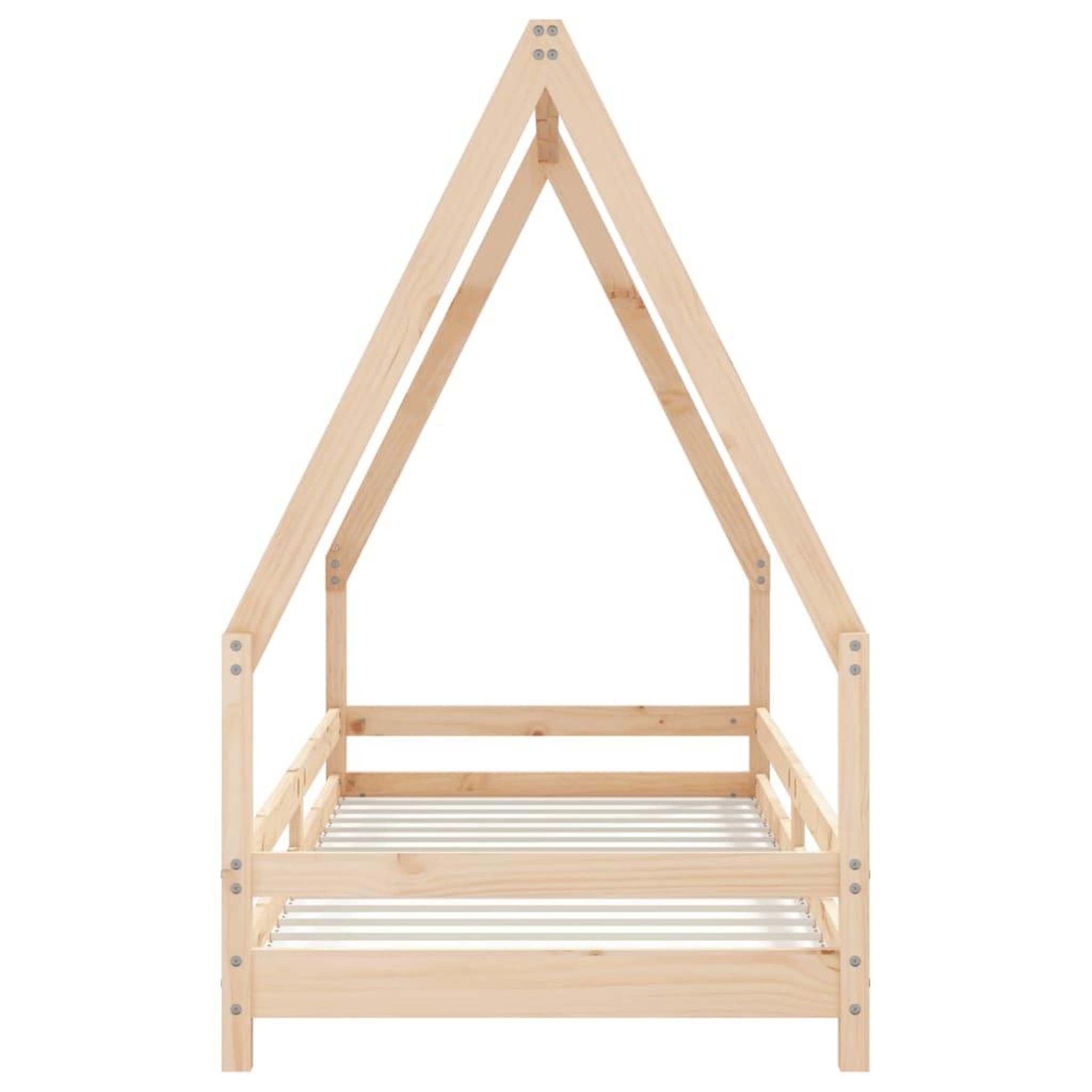 Voir la diapositive 4 : VIDAXL Cadre de lit pour enfants 80x200 cm bois de pin massif