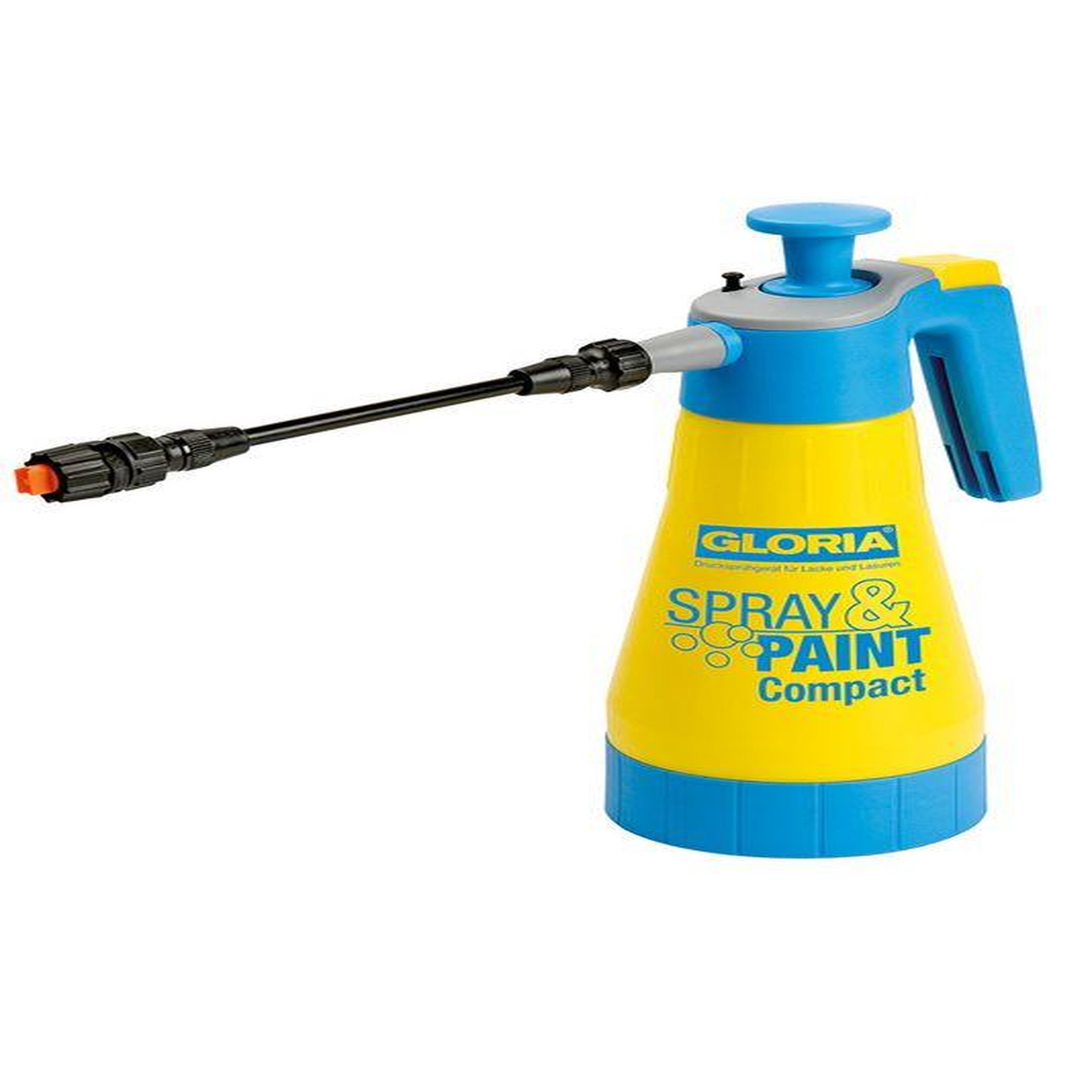 CENTRALE BRICO Pulvérisateur Spray&Paint Compact pour peintures, lasures et huiles - 1,25 L