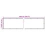 Voir la diapositive 6 : VIDAXL Ecran de balcon en tissu Oxford anthracite de 75x600 cm