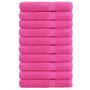 Voir la diapositive 1 : VIDAXL Serviettes de sauna de qualité supérieure SOLUND 10 pcs rose
