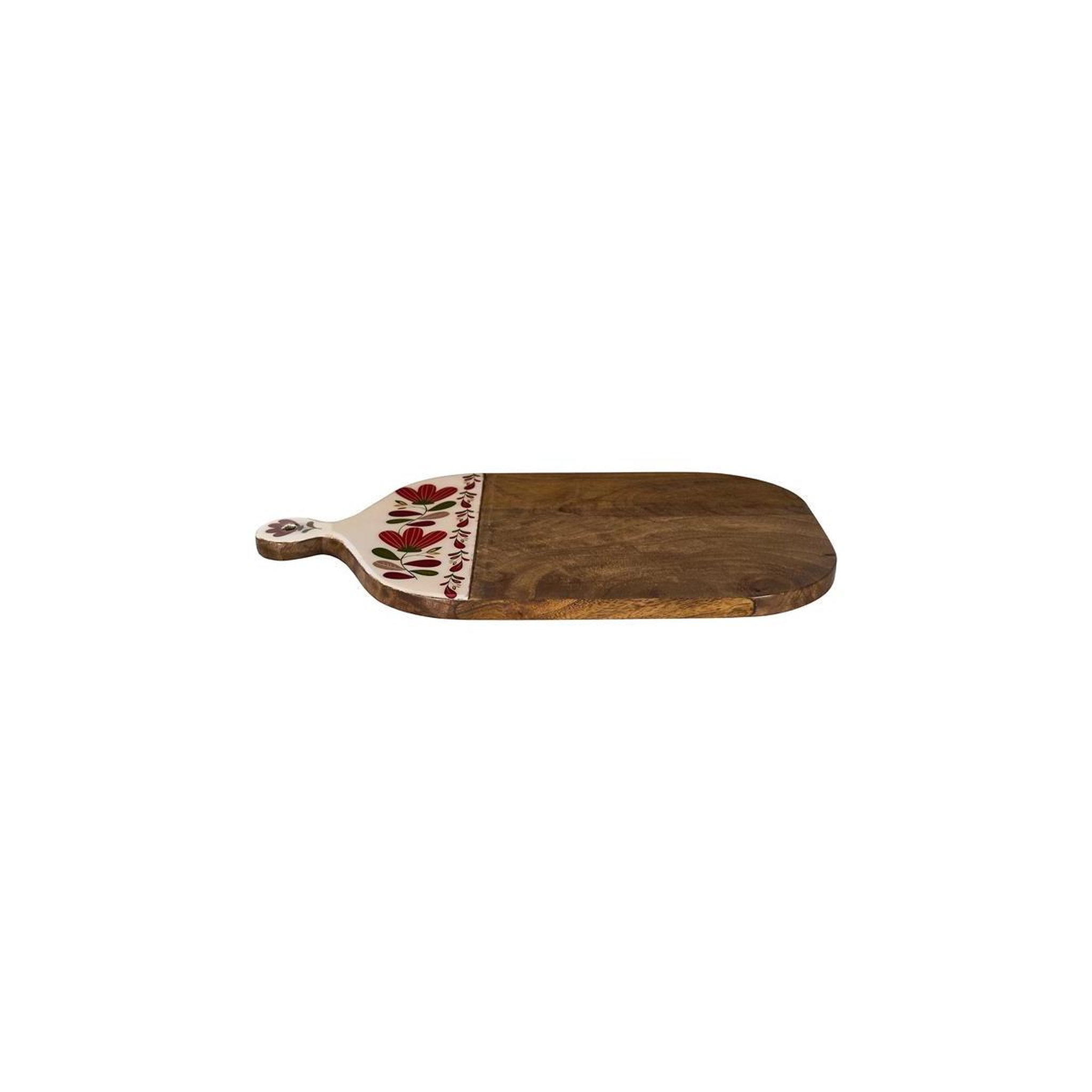 Voir la diapositive 2 : The Home Deco Factory Planche de Présentation  Selena  41cm Marron