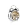 Voir la diapositive 3 : AAAAA Horloge de table DKD Home Decor Verre Argenté Fer (19 x 7,5 x 25 cm)