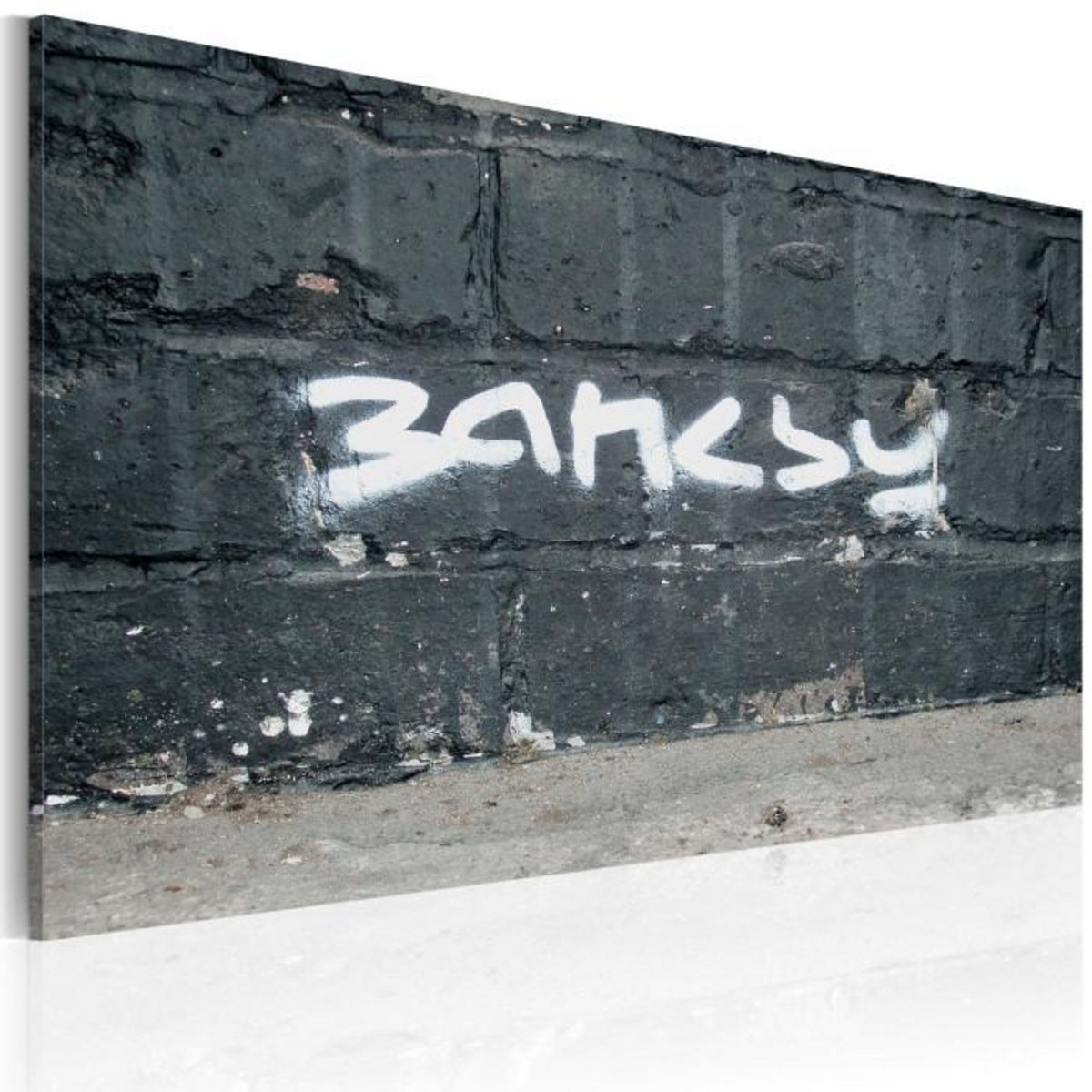 Paris Prix Tableau Imprimé  Banksy - Signature  40x60cm