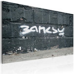 Paris Prix Tableau Imprimé  Banksy - Signature  40x60cm