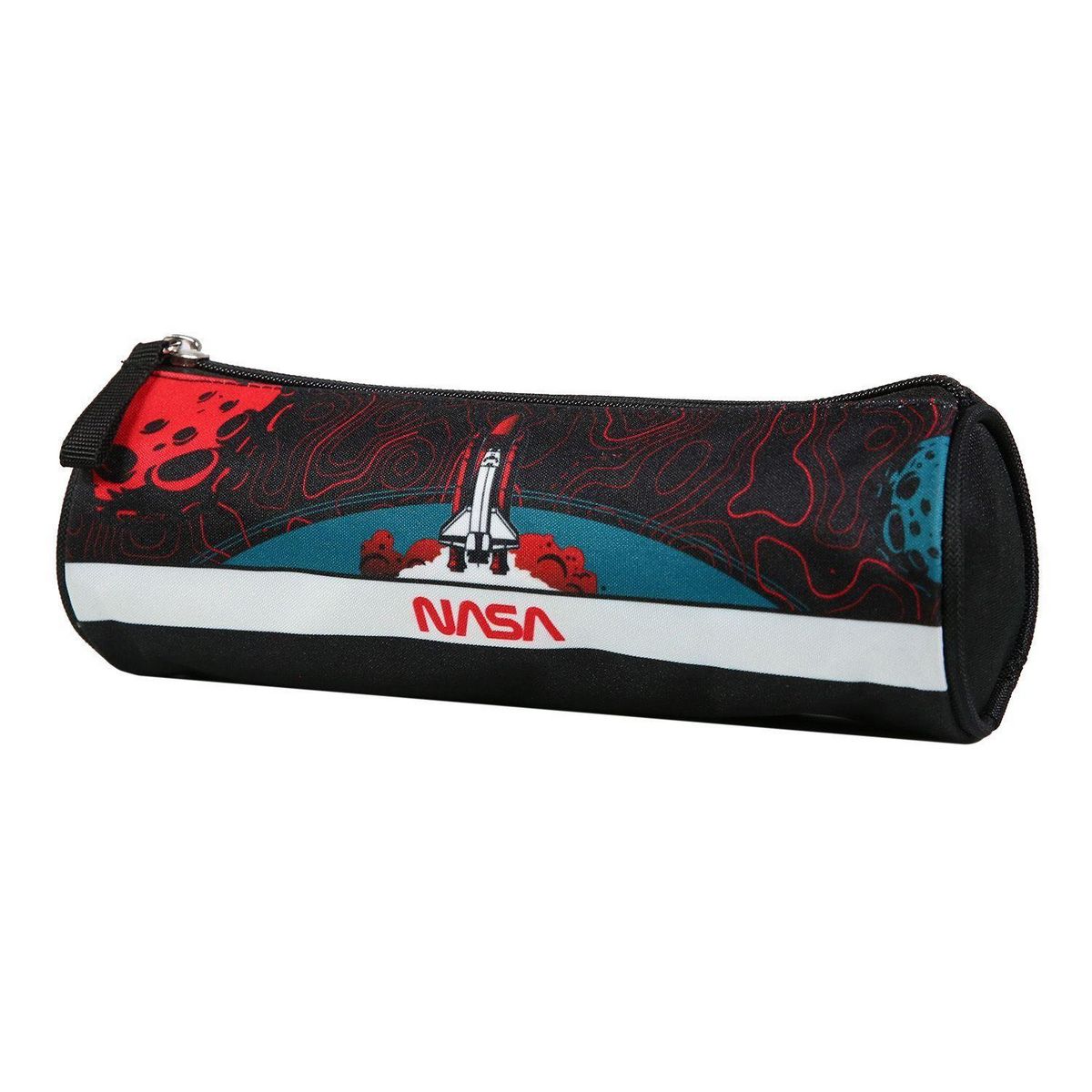 Bagtrotter BAGTROTTER Trousse scolaire ronde Nasa Rouge