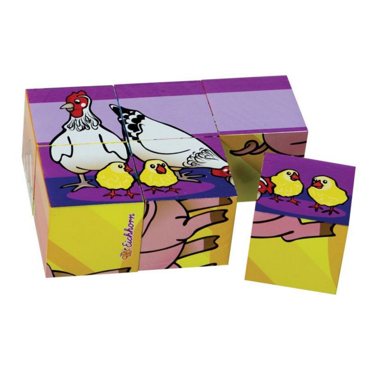 Eichhorn Eichhorn Block Puzzle, 6dlg.