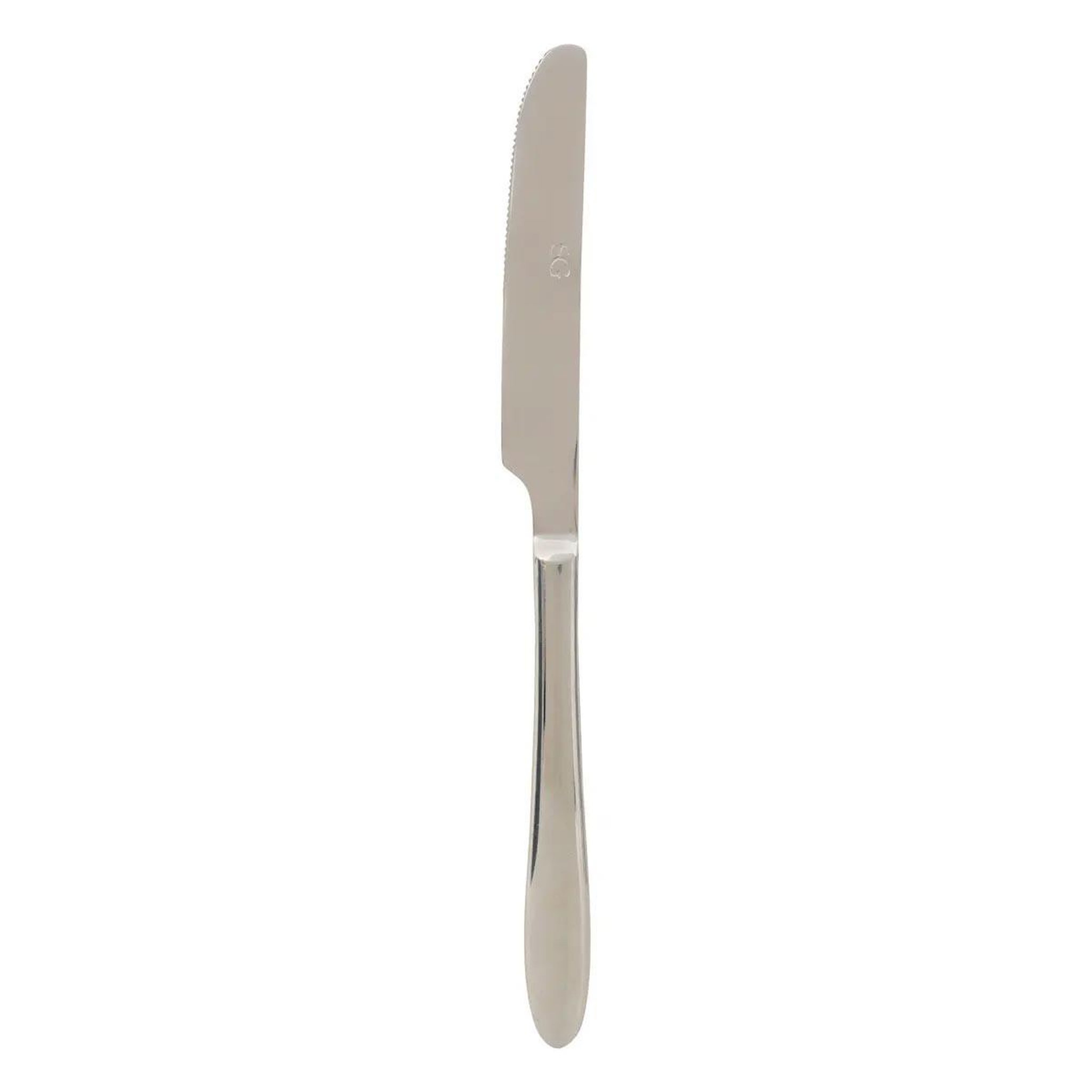 Voir la diapositive 2 : SECRET DE GOURMET Ménagère 24 pièces en inox  nevis  23cm argent