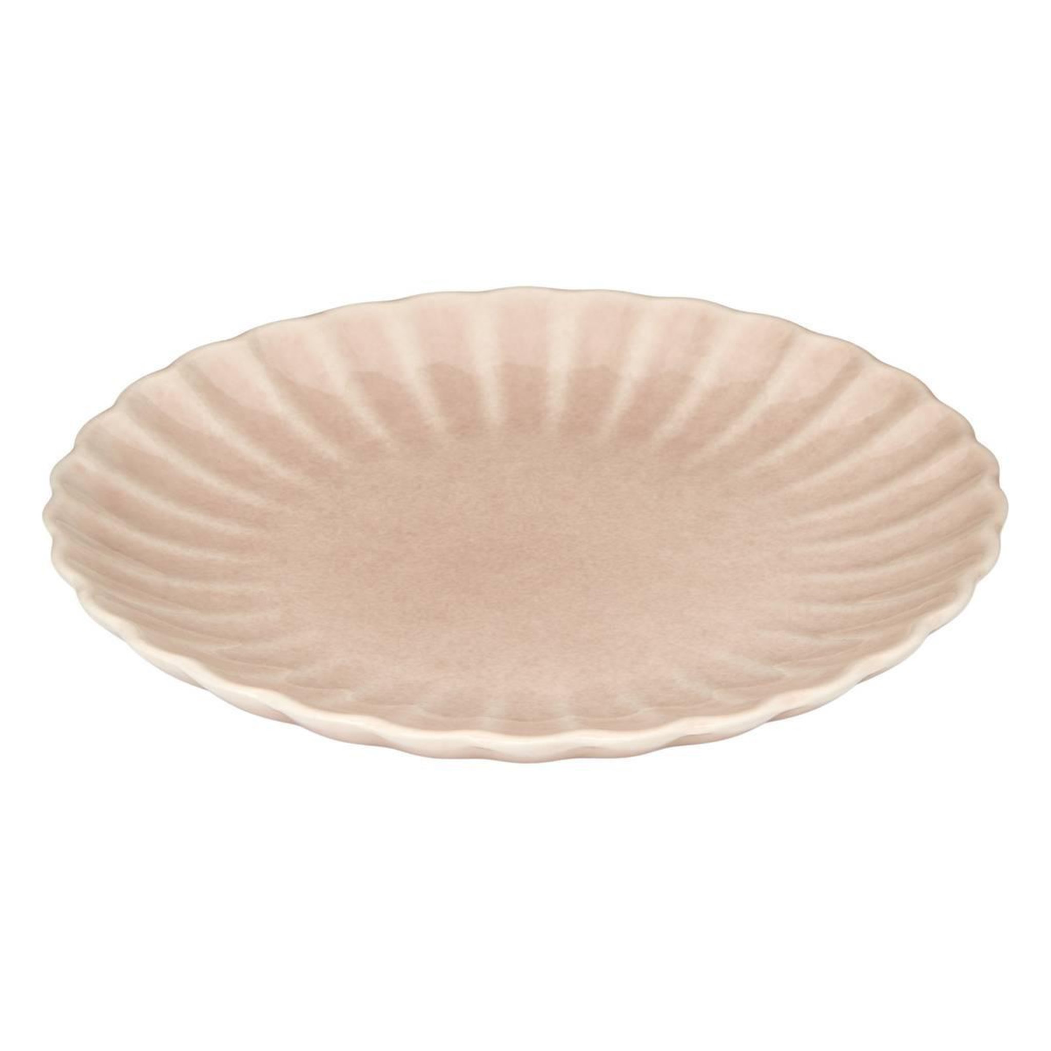 Voir la diapositive 2 : SECRET DE GOURMET Lot de 6 assiettes à dessert  romy  21cm rose
