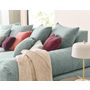 Voir la diapositive 3 : LISA DESIGN Aspen - canapé 4 places - assise profonde - velours côtelé