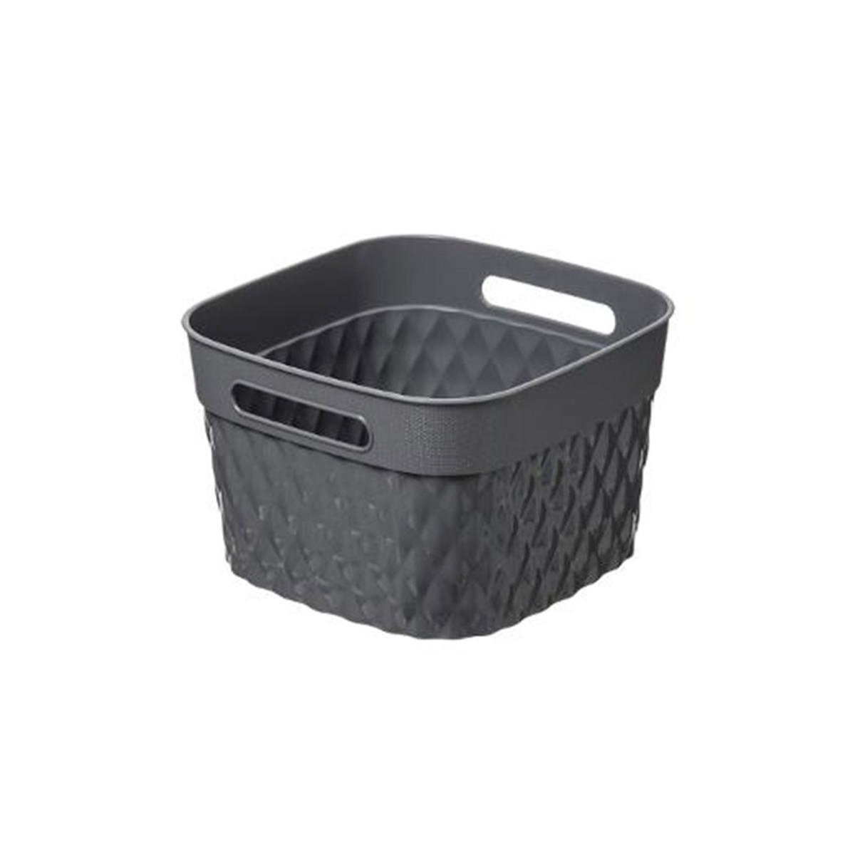 FIVE Panier Multi-Usages Carré  Disco  20cm Gris