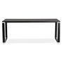 Voir la diapositive 2 : Paris Prix Bureau Design  Zaho  200cm Noir