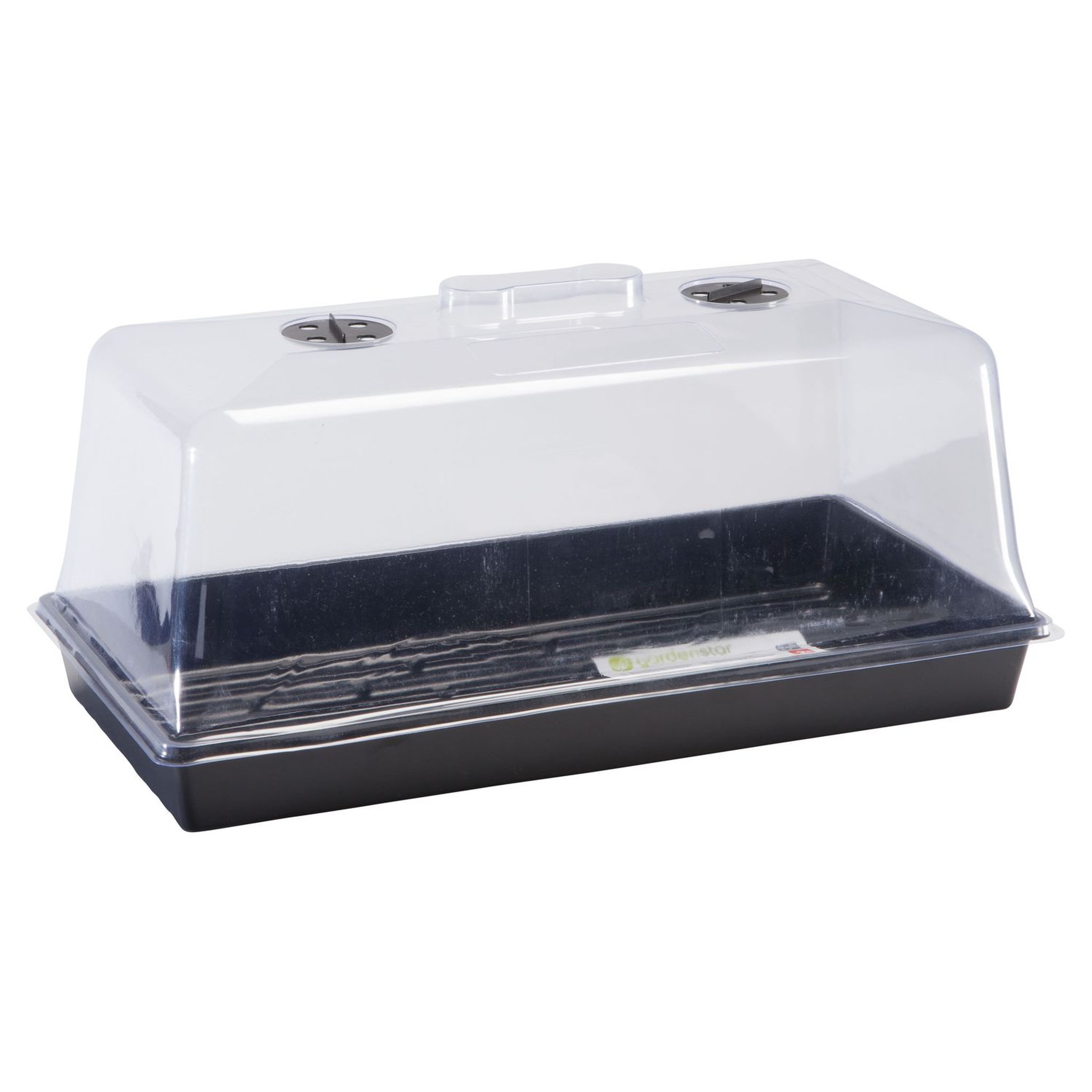 Voir la diapositive 3 : GARDENSTAR Kit de démarrage de semences pour jardin - plateau + couvercle
