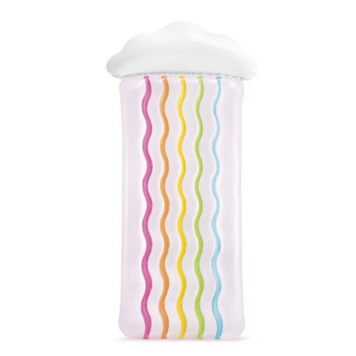INTEX Matelas Gonflable  Nuage Arc en Ciel  198cm Multicolore