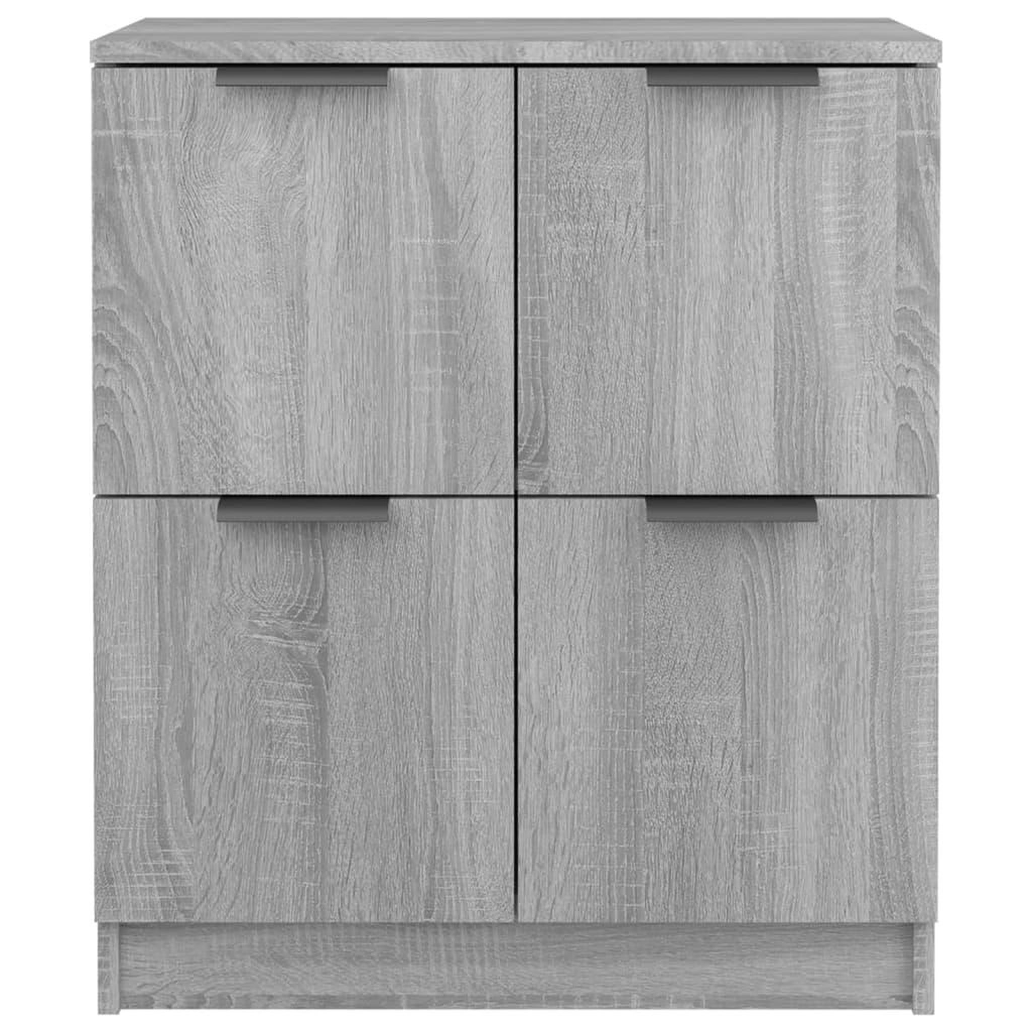 Voir la diapositive 5 : VIDAXL Buffet Sonoma gris 60x30x70 cm Bois d'ingenierie