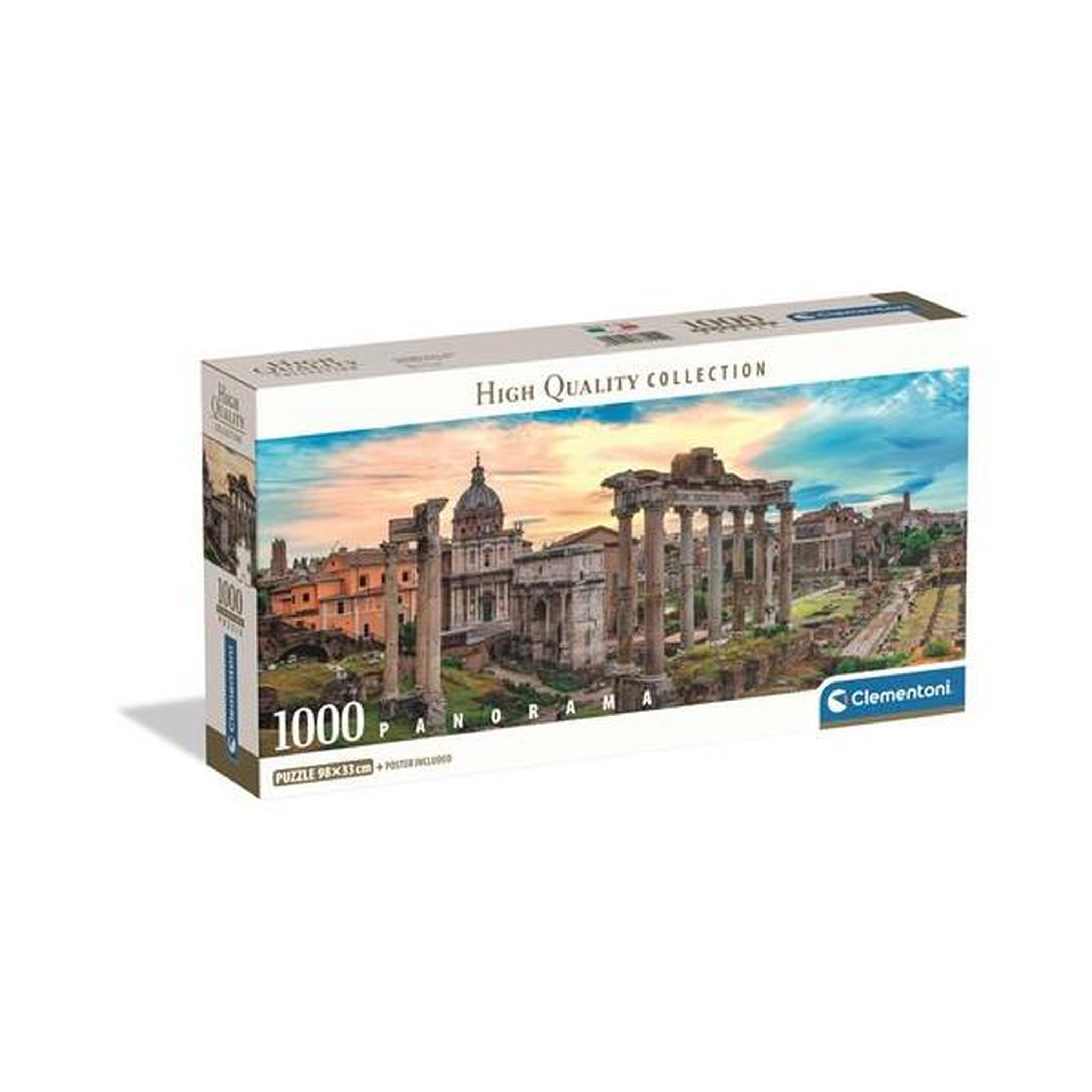 CLEMENTONI Puzzle compact 1000 pièces Clementoni Panorama Twilight Over the Eternal Empire