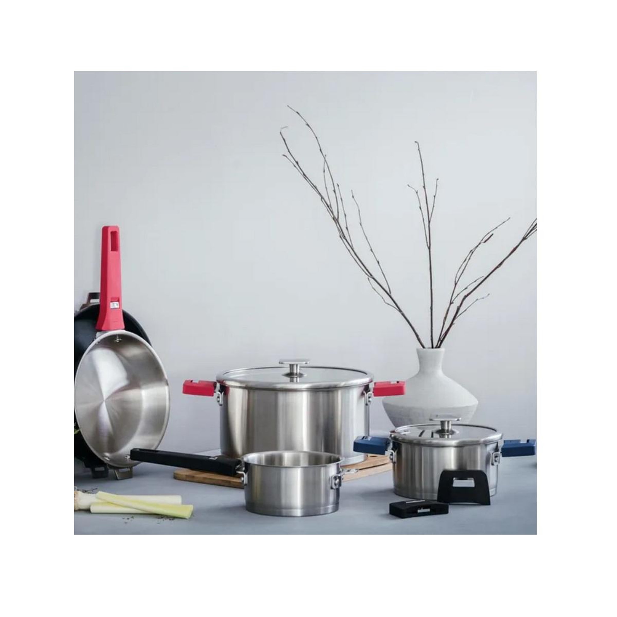 Voir la diapositive 3 : Lacor Casserole inox 18cm - 56618