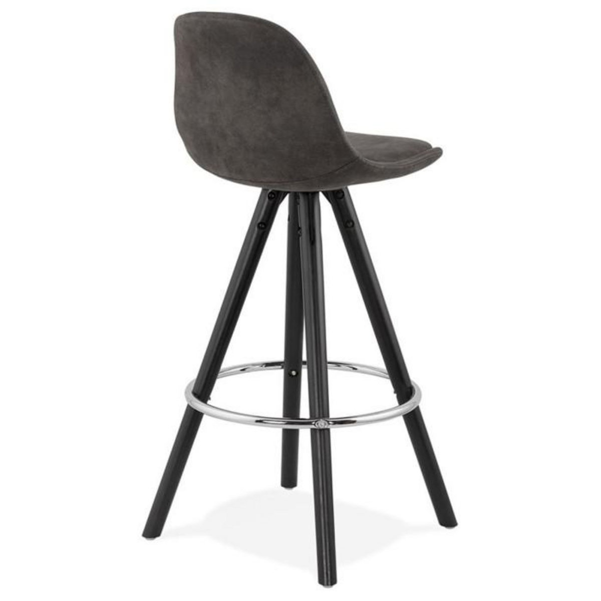 Paris Prix Tabouret de Bar Scandinave  Miro  87cm Gris & Noir