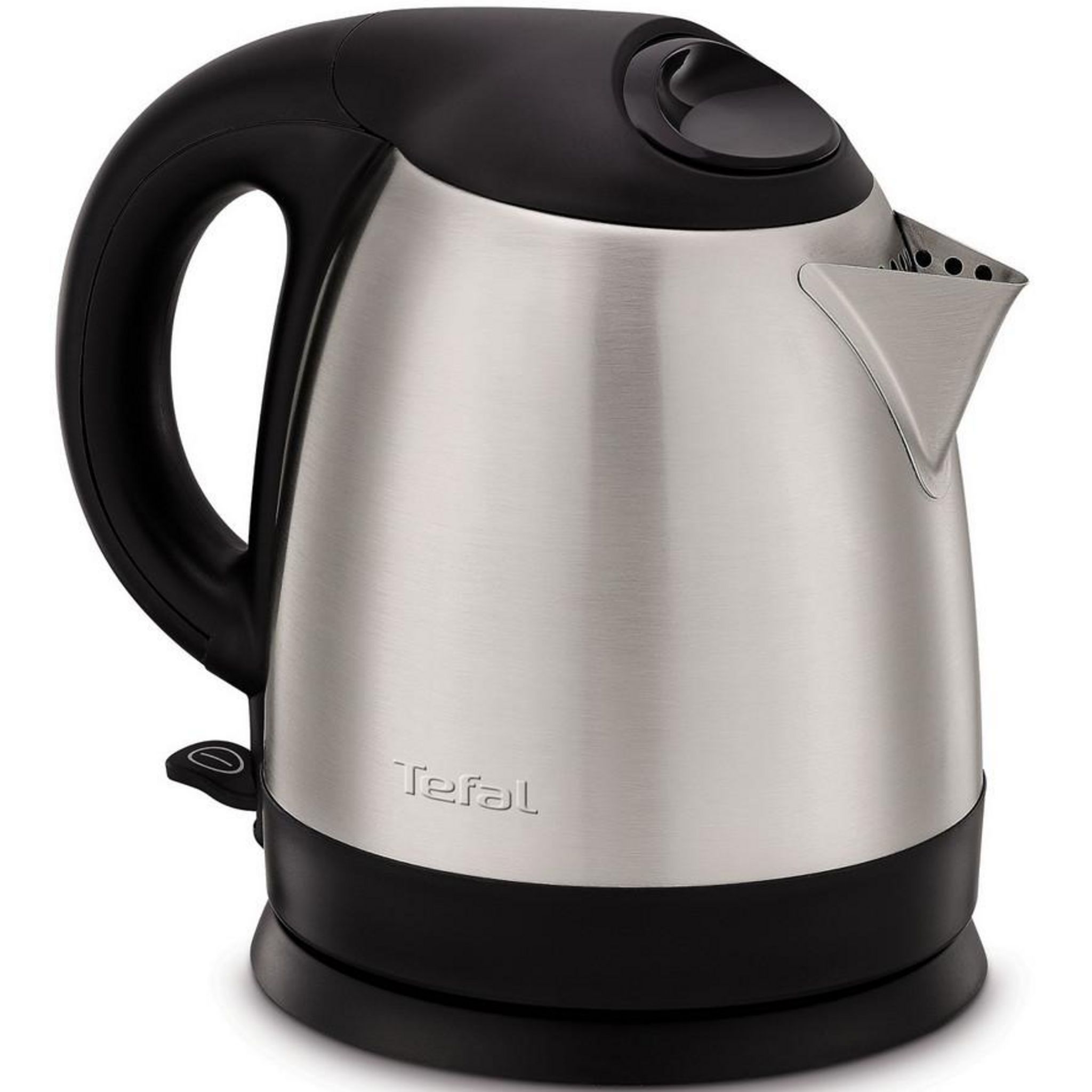 TEFAL Bouilloire sans fil compacte 1.2l 1800w inox/noir - ki431d10