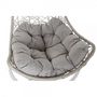 Voir la diapositive 5 : MARKET24 Fauteuil de jardin suspendu DKD Home Decor 82 x 75 x 125 cm Métal rotin synthétique Gris clair (82 x 75 x 125 cm)