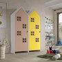 Voir la diapositive 2 : Paris Prix Pack - 2 Armoires Enfant  Casami Bruges  171cm Rose & Jaune