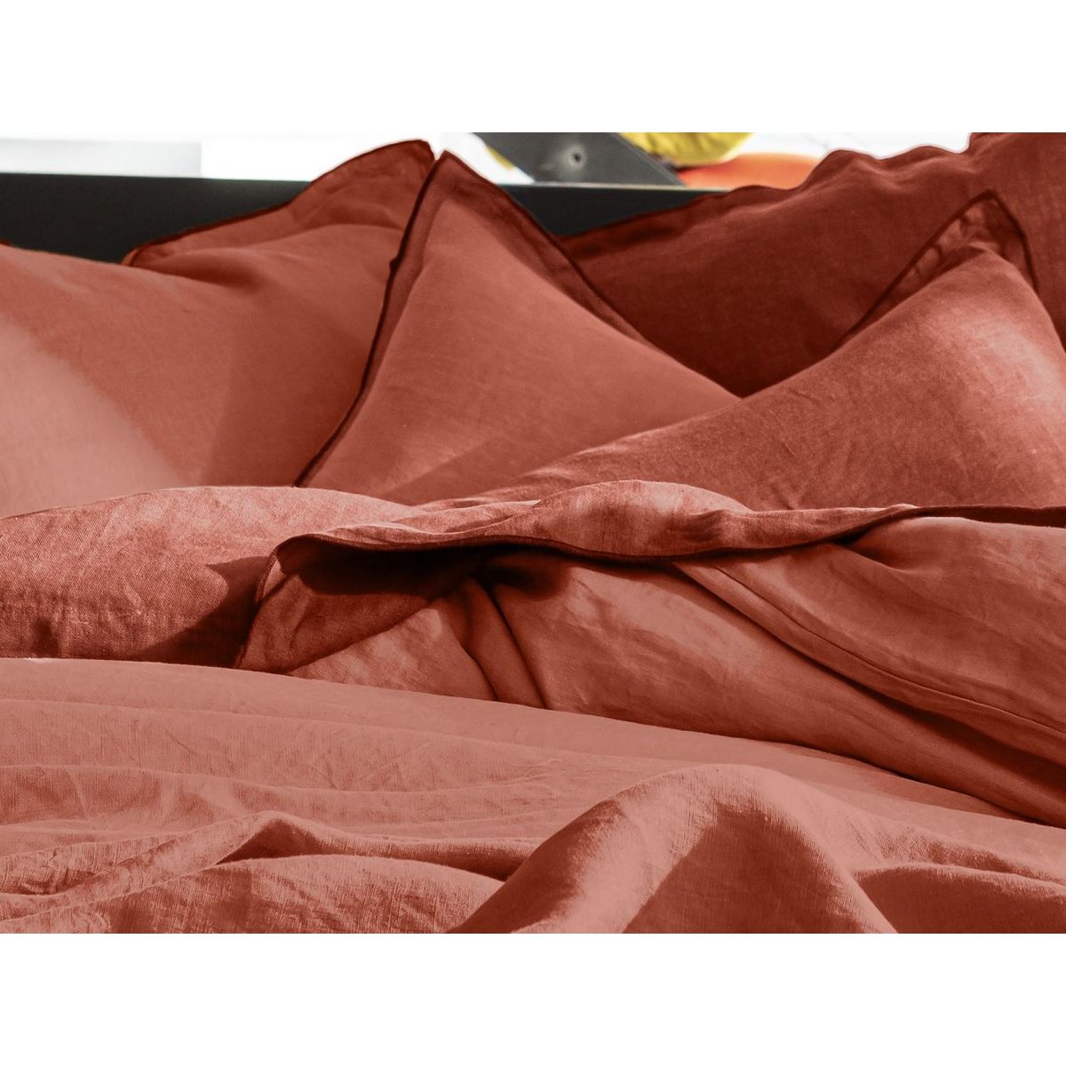 BATON ROUGE Housse de couette 100% lin lavé