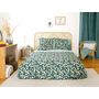 Voir la diapositive 1 : Home collection Parure Housse De Couette 100% Microfibre 72gsm Cueillette