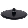 Voir la diapositive 4 : VIDAXL Pomme de douche pluie Acier inoxydable 20 cm Ronde Noir