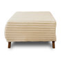 Voir la diapositive 1 : BEST MOBILIER Cristal - pouf modulable - 95 cm - en fausse fourrure côtelée