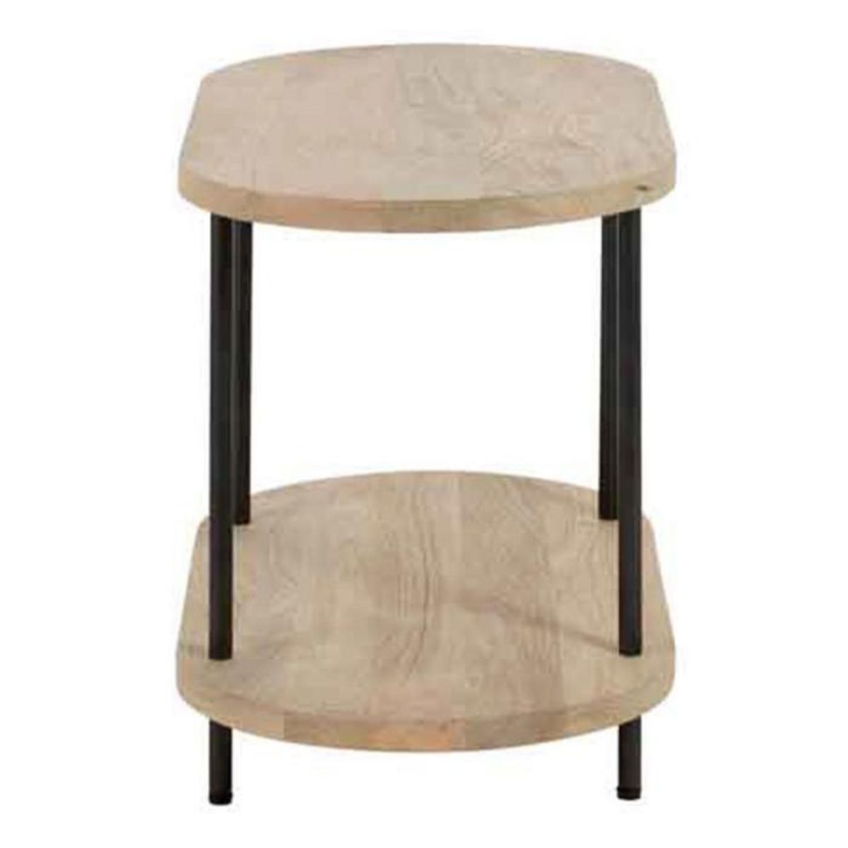 Paris Prix Table d'Appoint 2 Niveaux  Eli  75cm Naturel