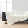 Voir la diapositive 3 : Paris Prix Plaid XXL Imitation Fourrure Polaire  Mouton  220x240cm Naturel