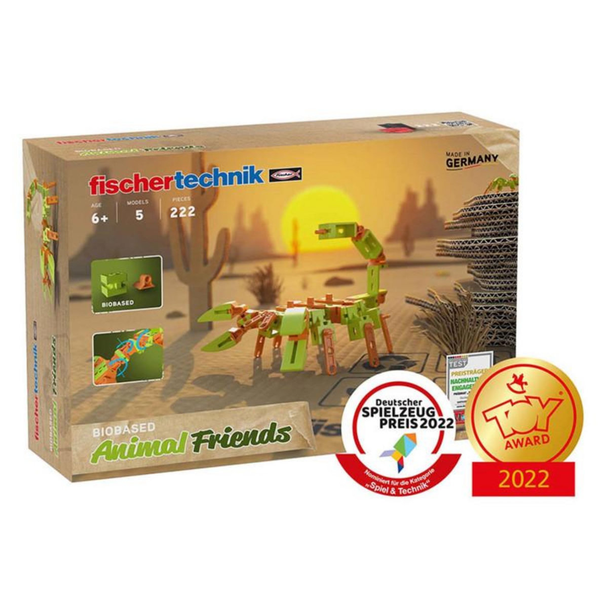 Fischer Fischertechnik Advanced - Animal Friends, 222 pcs. 563576