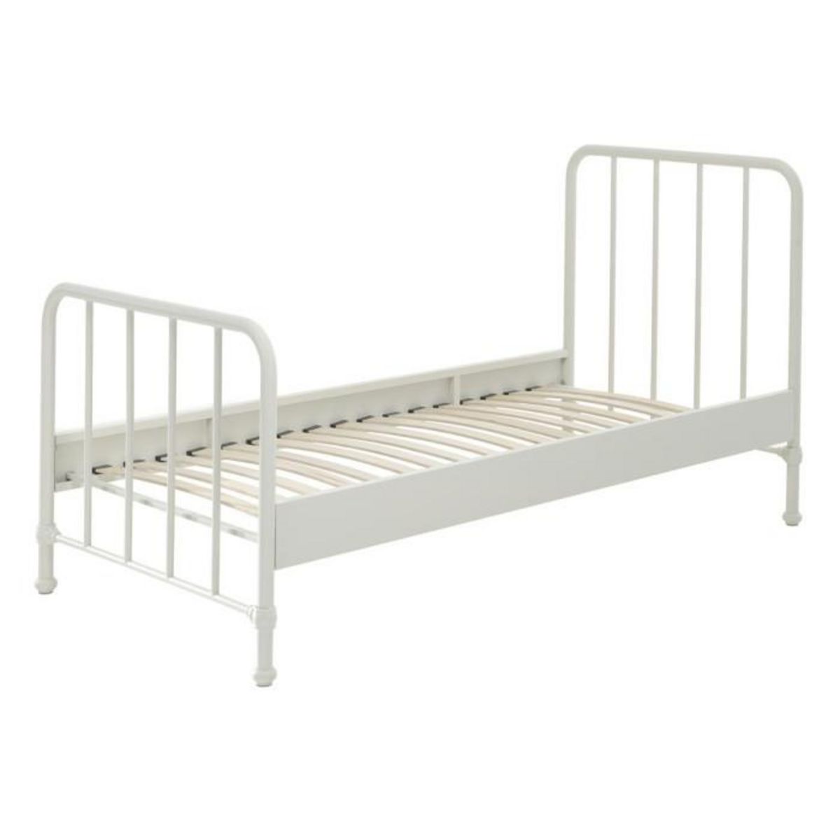 Paris Prix Lit Enfant  Bronxx  90x200cm Blanc Mat