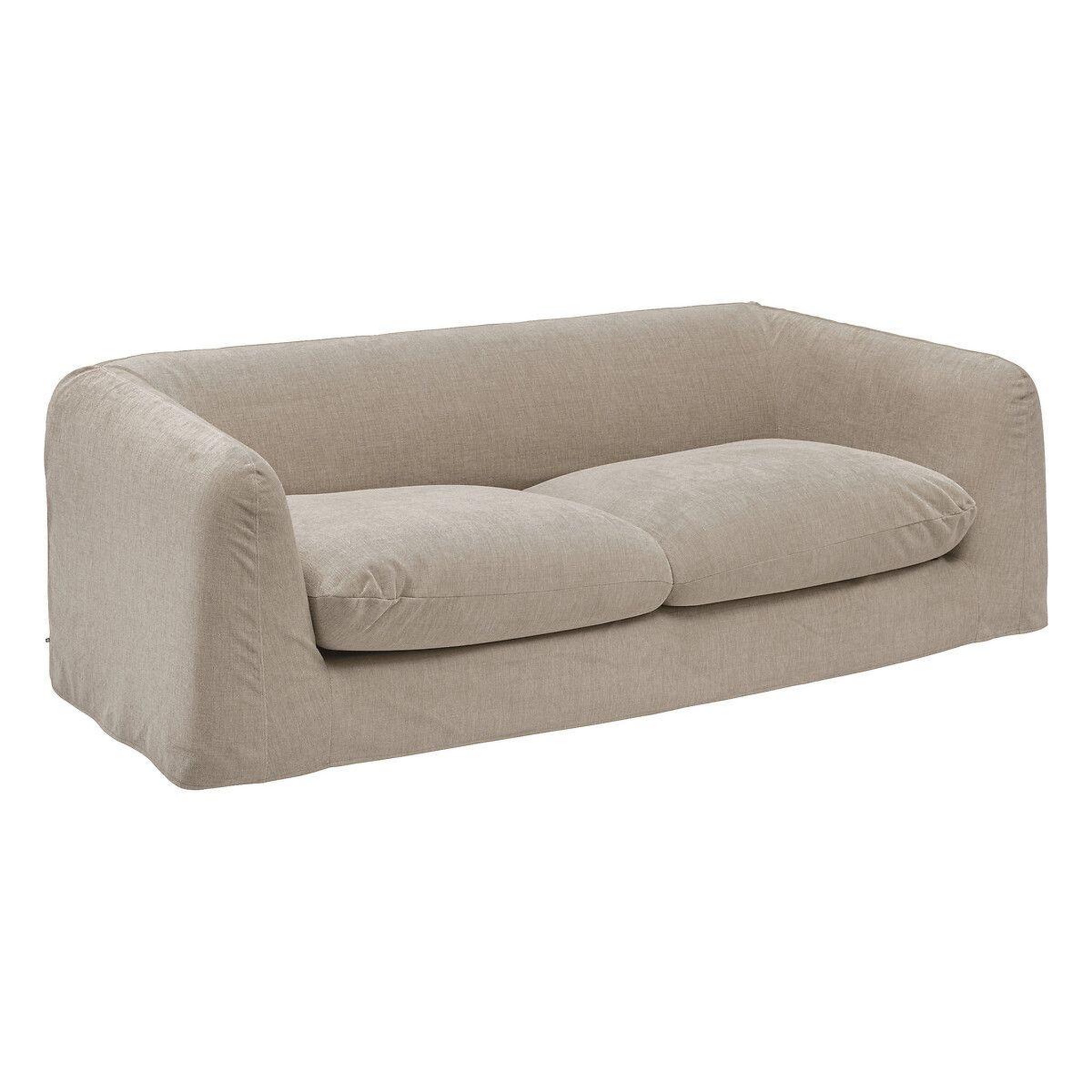 Voir la diapositive 2 : ATMOSPHERA Canapé 3 Places Design  Emile  216cm Gris