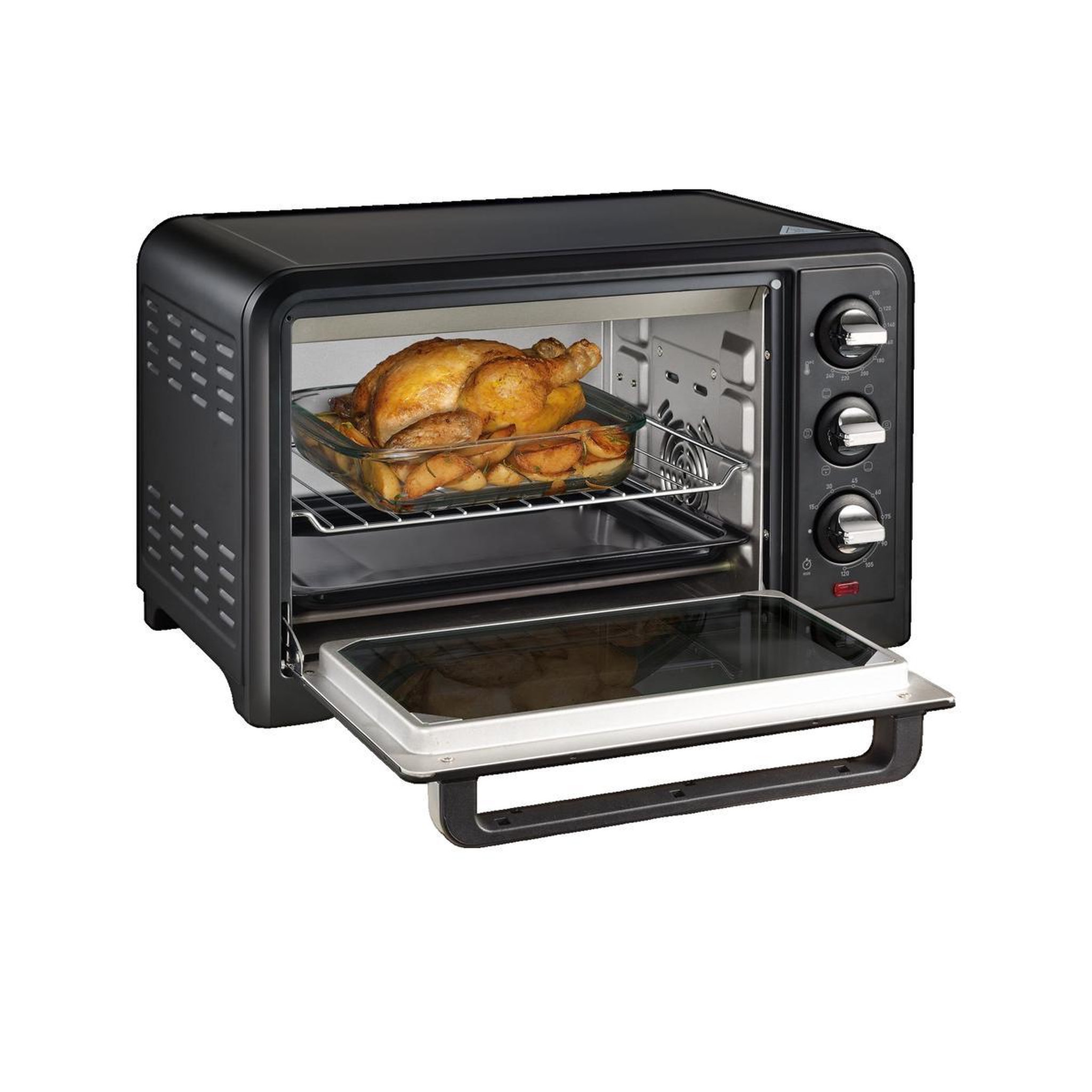 Voir la diapositive 2 : MOULINEX Four électrique Moulinex Optimo OX4448 19 litres