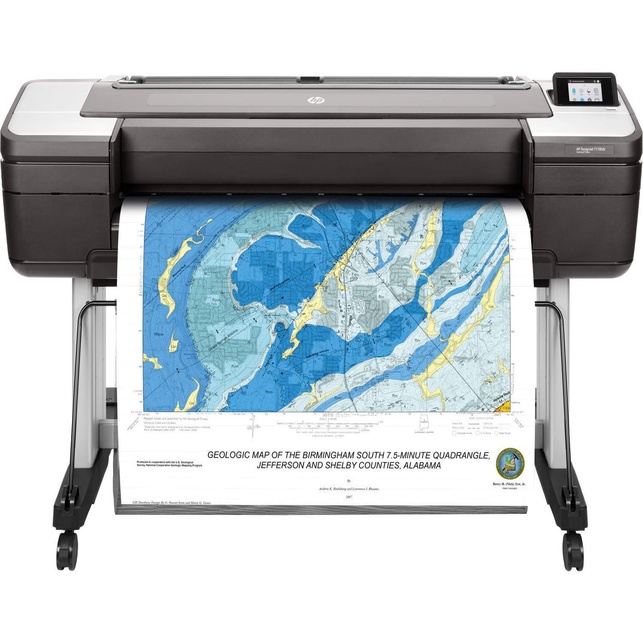 Voir la diapositive 2 : HP Hp designjet t1700dr 44-in postscript printer imprimante grand format a jet d'encre thermique couleur 2400 x 1200 dpi 1118 x 1676 mm