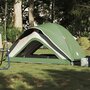 Voir la diapositive 4 : VIDAXL Tente de camping 1 personne vert impermeable