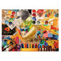 Voir la diapositive 2 : RAVENSBURGER Puzzle 500 pieces Studio d art