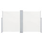 Voir la diapositive 4 : VIDAXL Auvent lateral retractable Creme 140 x 600 cm