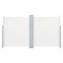 Voir la diapositive 4 : VIDAXL Auvent lateral retractable Creme 140 x 600 cm