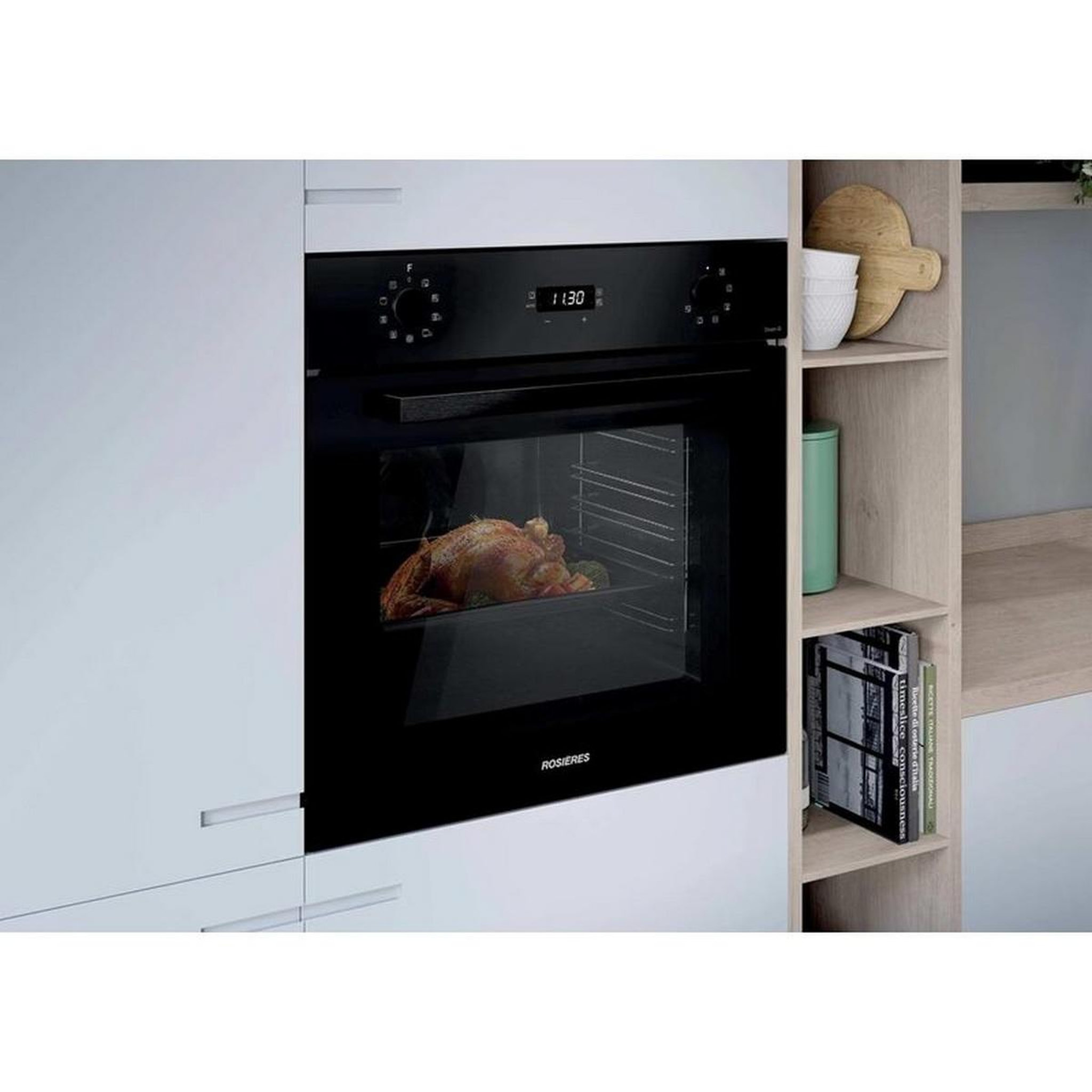 Voir la diapositive 4 : Rosieres Four intégrable 70l 60cm inox - rf632p5871n