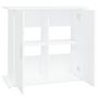 Voir la diapositive 6 : VIDAXL Support pour aquarium blanc 81x36x73 cm bois d ingénierie