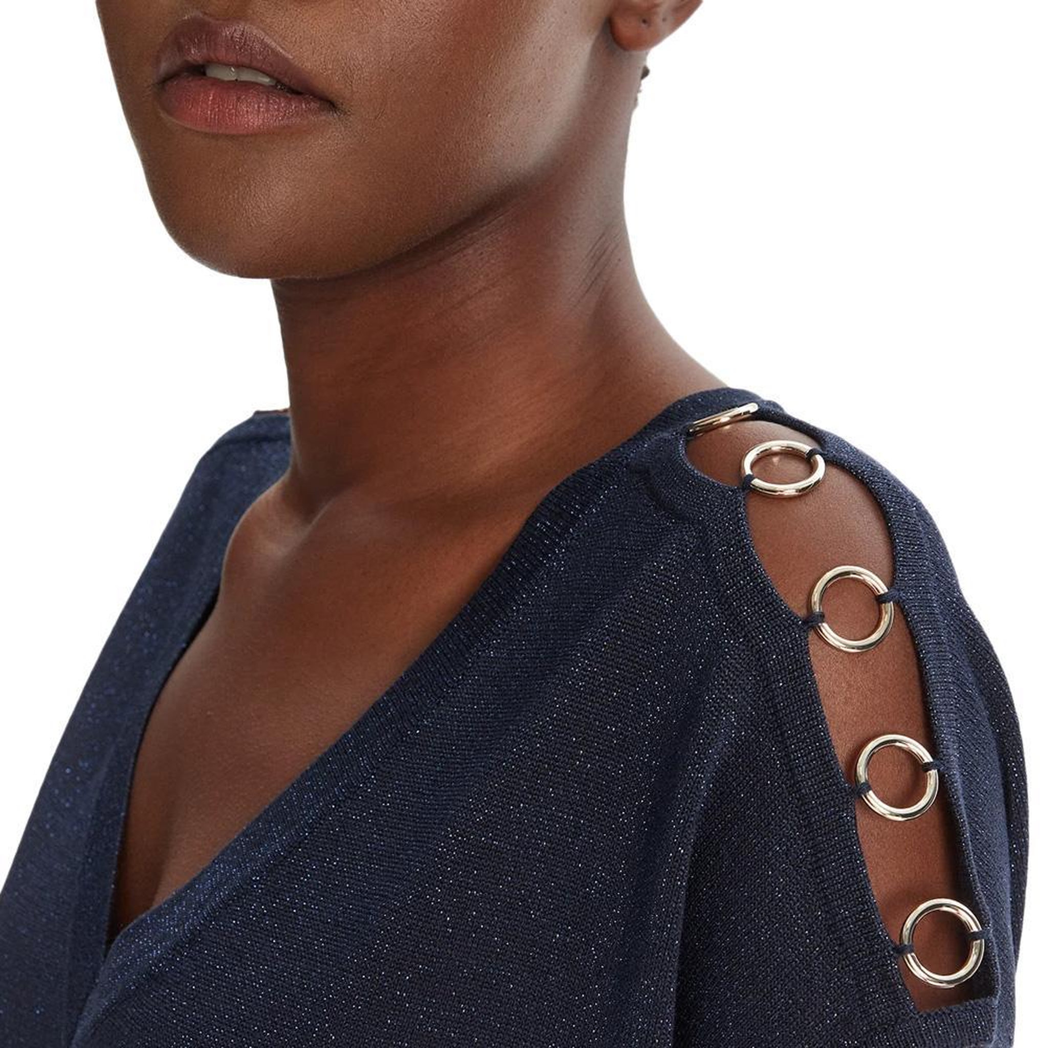 Voir la diapositive 4 : MORGAN T-Shirt Bleu Femme Morgan MRING