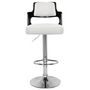 Voir la diapositive 3 : Paris Prix Lot de 2 Chaises de Bar  Paddington  110cm Noir & Blanc