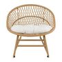 Voir la diapositive 2 : Paris Prix Fauteuil à Bascule Design  Zayo  107cm Beige