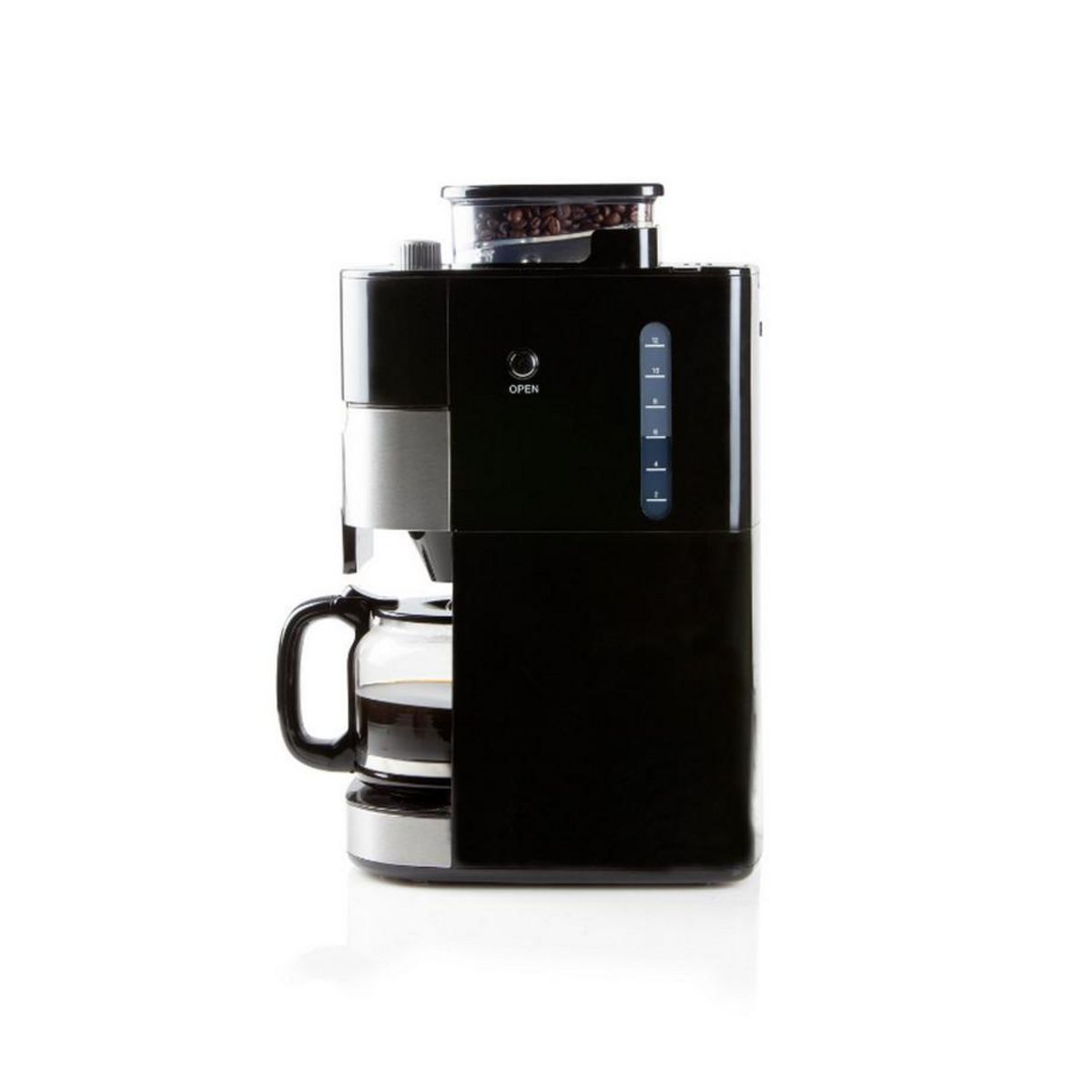 Domo Cafetière filtre programmable 12 tasses 900w noir - do721k