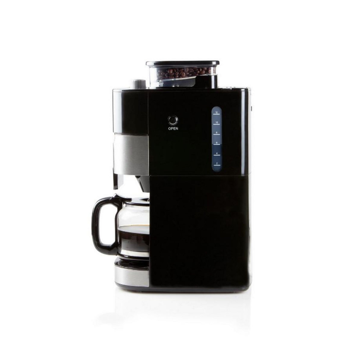 Domo Cafetière filtre programmable 12 tasses 900w noir - do721k