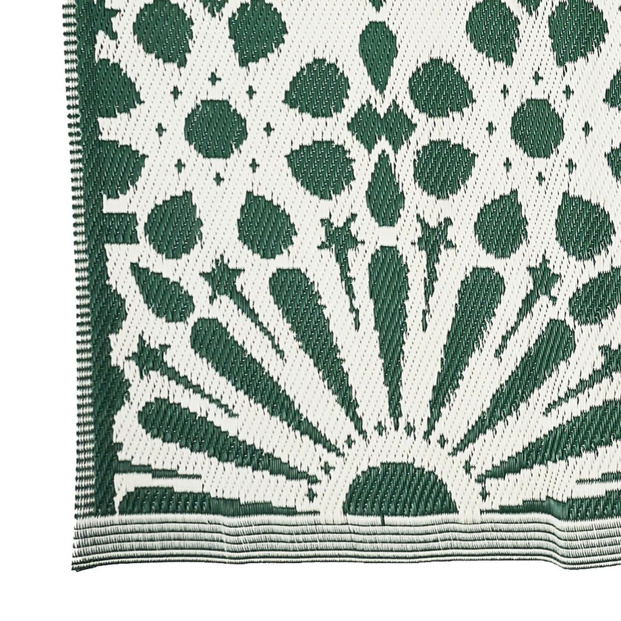 Voir la diapositive 3 : The Home Deco Factory Tapis déco imprimé  patio  120x180cm vert