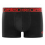 Voir la diapositive 6 : UMBRO Lot de 4 Boxers coton homme uni ceinture