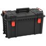 Voir la diapositive 3 : VIDAXL Valise de vol portable noir 57x35x32,5 cm PP