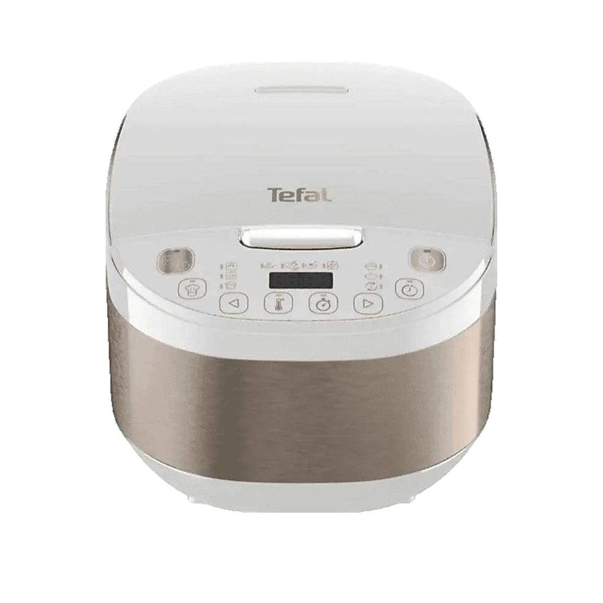 TEFAL Multicuiseur Tefal Simply Cook Plus blanc et or